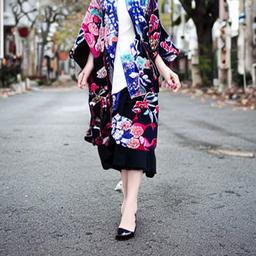 Kimono coats unique generated image