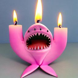 shark Ballerina candles