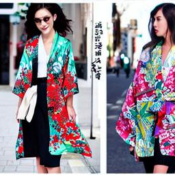Kimono coats unique generated image
